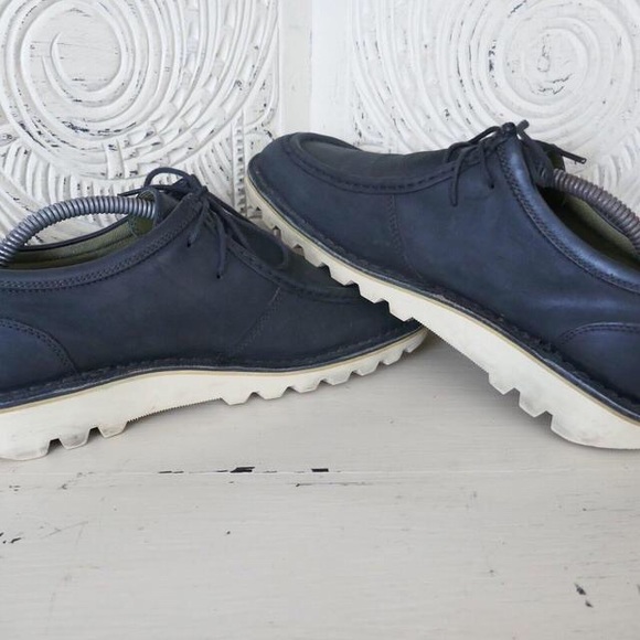 Mens Kickers Shoes Black - Picture 3 of 8